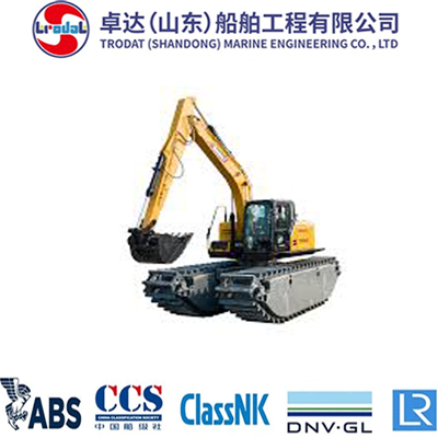 Amphibious Hydraulic Excavator